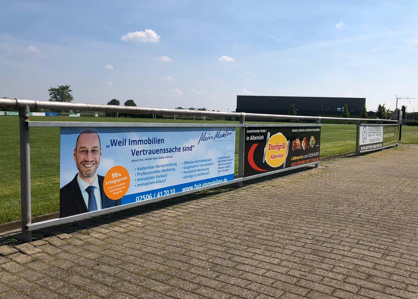 ArtikelbildSponsoring Sport­verein GW Albersloh