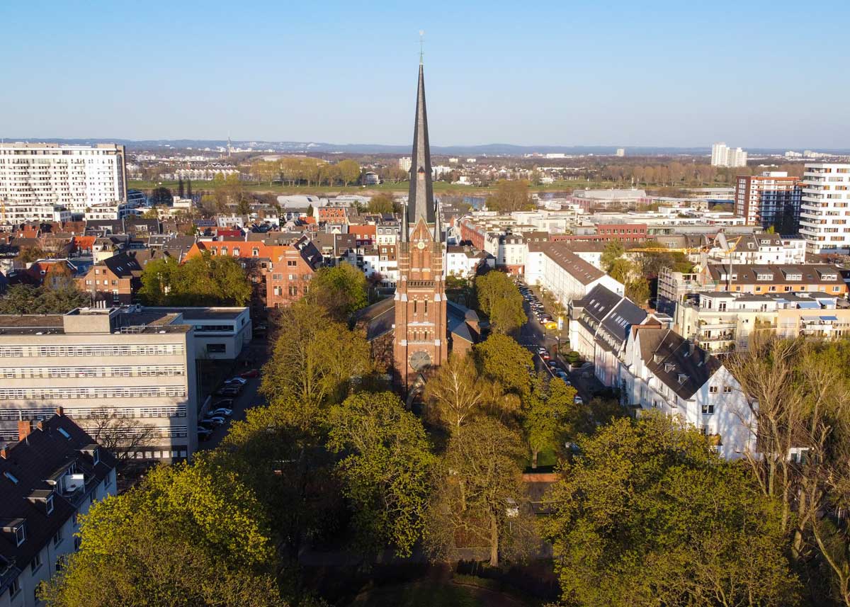 Köln Bayenthal Drohnenbild