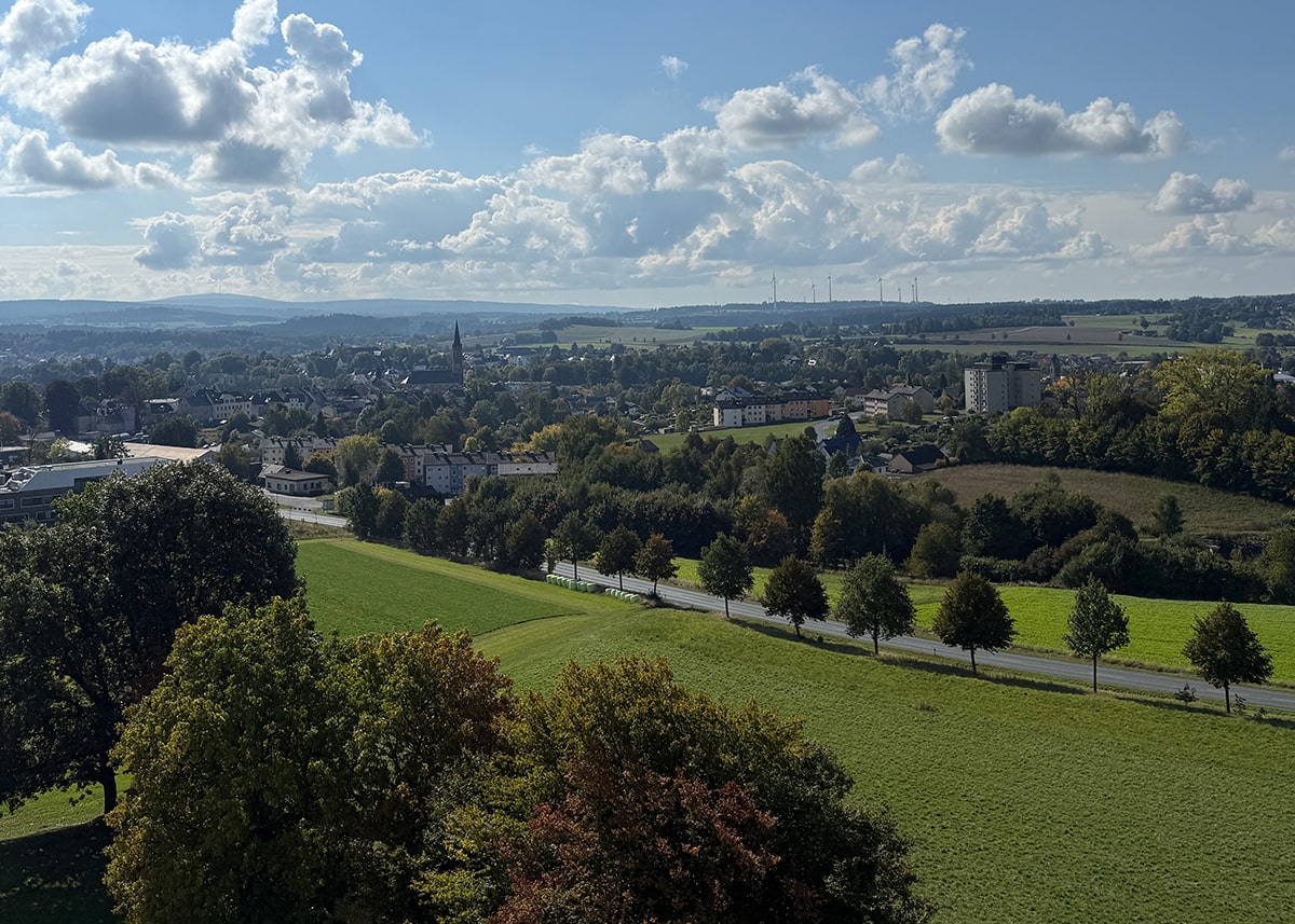 Münchberg Drohnenbild