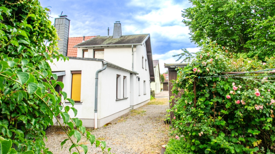 Blick vom Garten