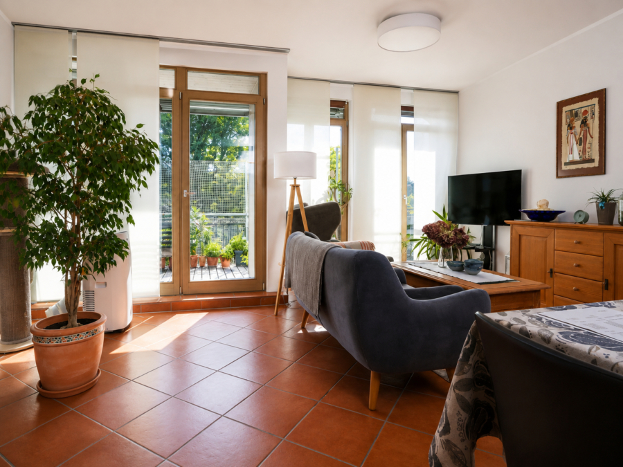 Wohnzimmer Ki optimiert