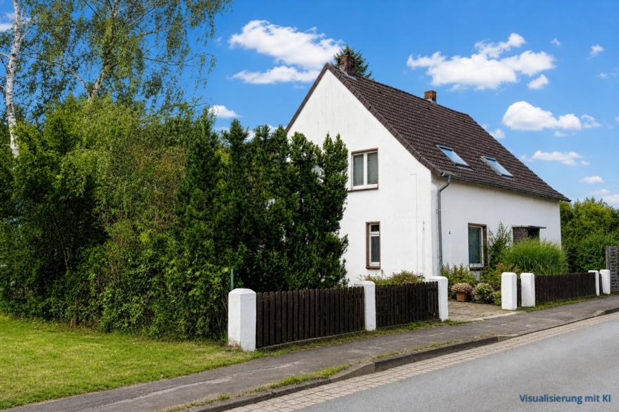 Ansicht von der Straße