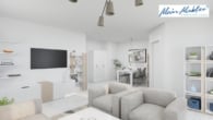 Wohn- Esszimmer visualisiert