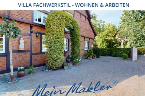 Traum­villa im Fachwerk­still auf Traumgrundstück!, 48167 Münster / Wolbeck, Landhaus