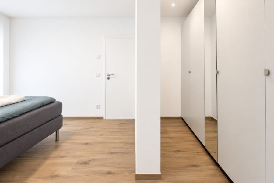 Schlafzimmer mit Ankleide