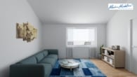 Wohnzimmer visualisiert