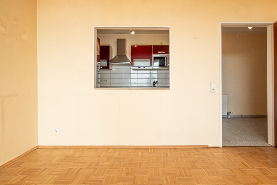 Durchreiche Wohnzimmer - Sonnenuntergänge, Skyline & Domblick - Ihr neues Zuhause in Köln Höhenhaus