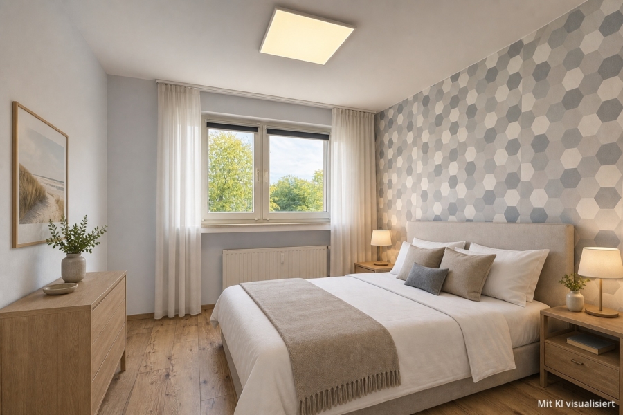 Schlafzimmer Einrichtungsbeispiel