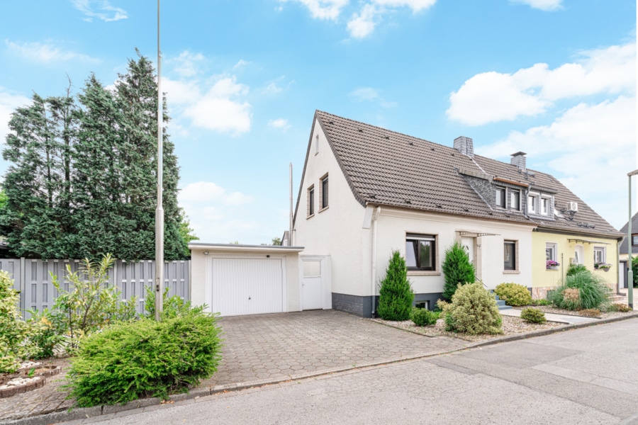 Haus Seitenansicht