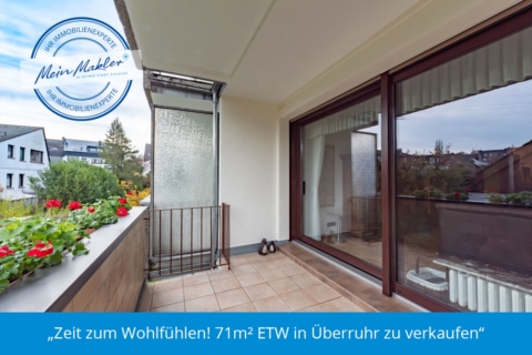 Zeit zum Wohlfühlen! 71m² ETW in Überruhr zu verkaufen, 45277 Essen / Überruhr-Holthausen, Etagenwohnung