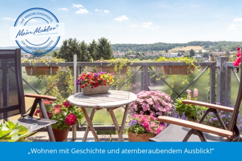 Wohnen mit Geschichte und atembe­rau­bendem Ausblick!, 45529 Hattingen / Niederwenigern, Etagenwohnung