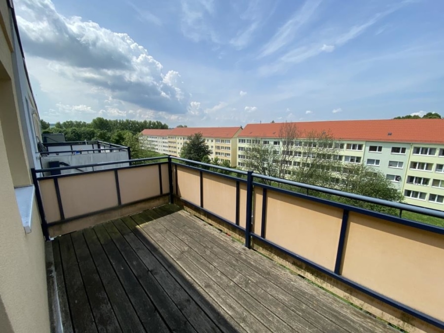 4 Eigentumswohnungen in Limbach Oberfrohna - Balkon