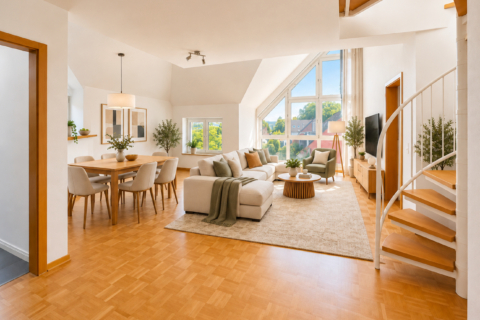 Exklusive Maisonettewohnung mit Hauscharakter in begehrter Lage von Essen-Kettwig, 45219 Essen / Kettwig, Maisonettewohnung