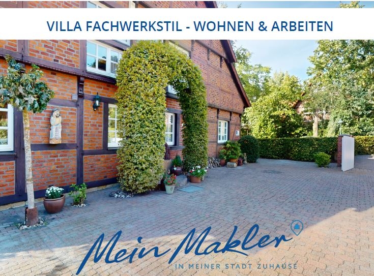 TRaum Fachwerk - Traumvilla; Wohnen & Arbeiten auf Traumgrundstück! Viele Nutzungsmöglichkeiten z.B. Smart-Hotel