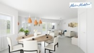 Wohn- Esszimmer II visualisiert