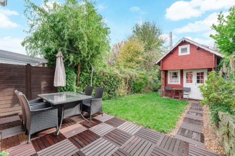 Famili­en­idylle mit Südgarten in Bochum-Weitmar!, 44795 Bochum / Weitmar, Reihenmittelhaus