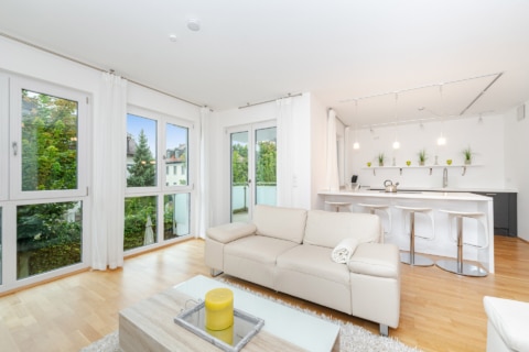 Modernes Wohnen am Hainpark – 3-Zimmer-Wohnung in Ismaning, 85737 Ismaning, Etagenwohnung