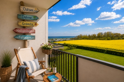 Ankommen. Durch­atmen. Ostsee genießen., 23777 Heringsdorf / Süssau, Etagenwohnung
