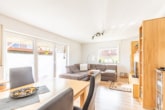 Blick ins Wohnzimmer