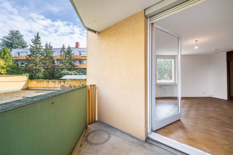 Balkon - Charmantes 1-Zimmer-Apartment mit Balkon – Nähe BMW / Olympiapark