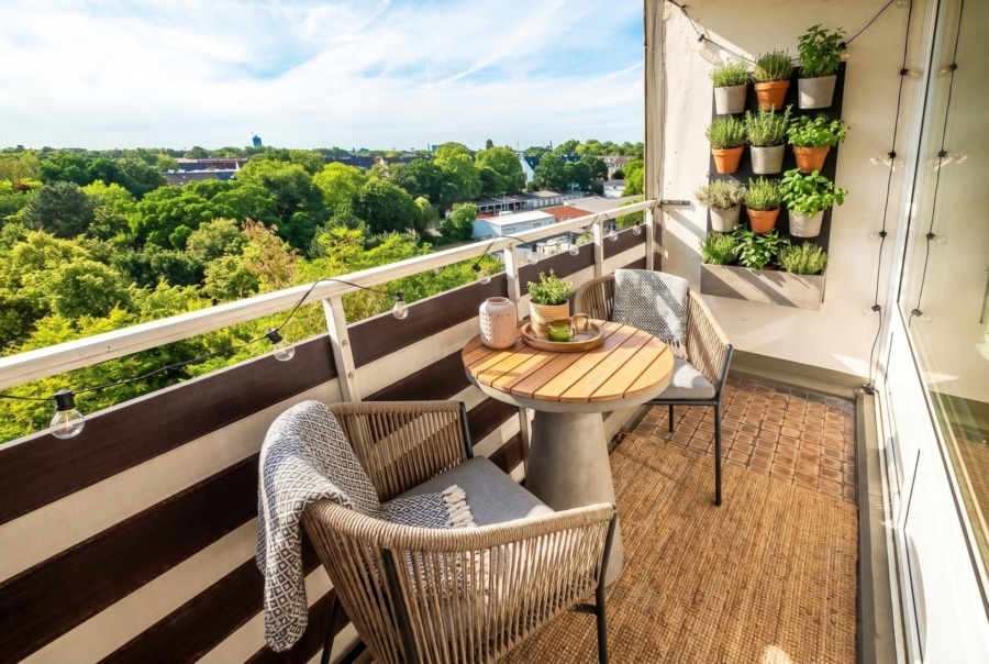 2 ZKB Balkon in Köln