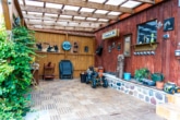 Ländliches Einfamilienhaus mit großen Grundstück und blick aufs Feld in Wardow. - Terrasse Überdacht