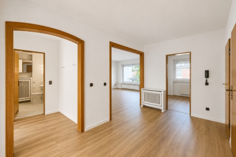 Attrak­tives Wohnen mit Balkon und Gemeinschaftsgarten, 45257 Essen / Kupferdreh, Etagenwohnung
