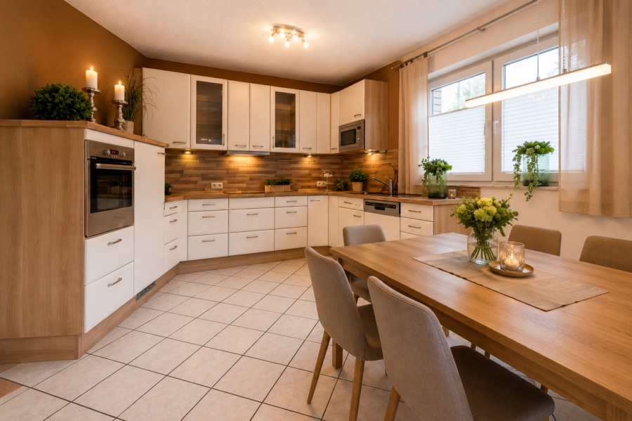 Küche große Wohnung