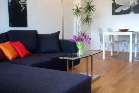 Schöne helle und moderne 60 m² große Wohnung möbliert zu vermieten, 40227 Düsseldorf, Etagenwohnung