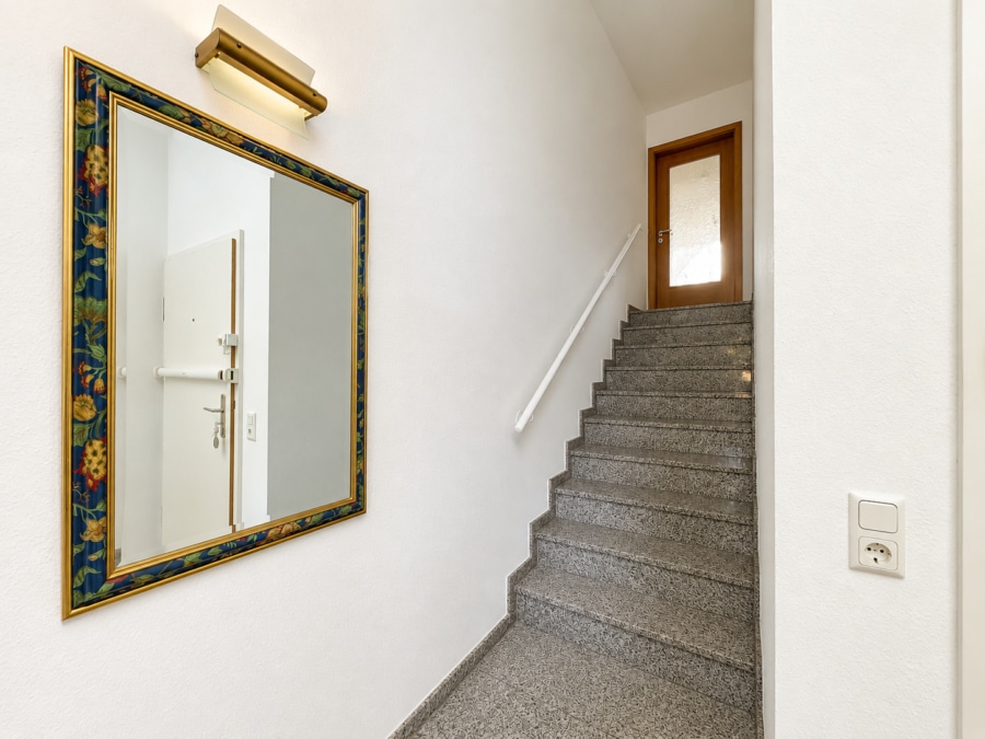 Aufgang innerhalb der Wohnung