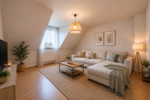 Attraktive Eigen­tums­wohnung in ruhiger Lage von Essen-Rüttenscheid!, 45130 Essen, Dachgeschosswohnung