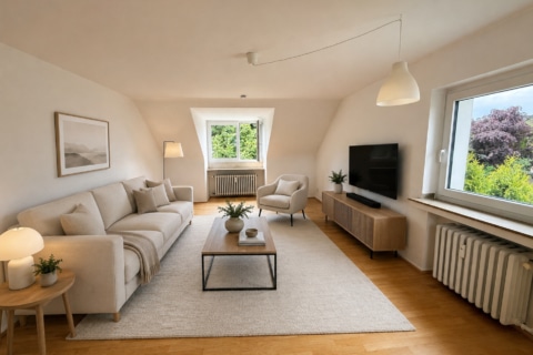 Hell. Charmant. Ruhig. Lebensqualität, 45259 Essen / Heisingen, Dachgeschosswohnung
