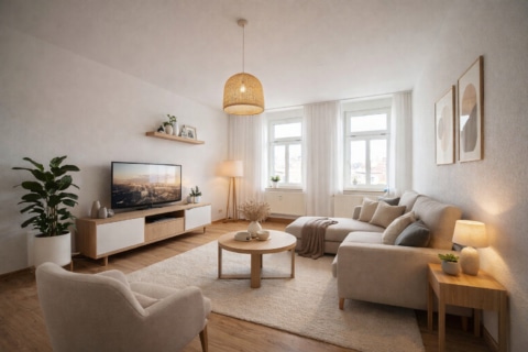 Wohlfühl­wohnung mit neuer Badge­staltung und moderner Küche, 09322 Penig, Etagenwohnung