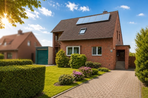 Großzü­giges Famili­enhaus mit Garage, Keller und Nebengebäude, 31515 Wunstorf / Liethe, Einfamilienhaus