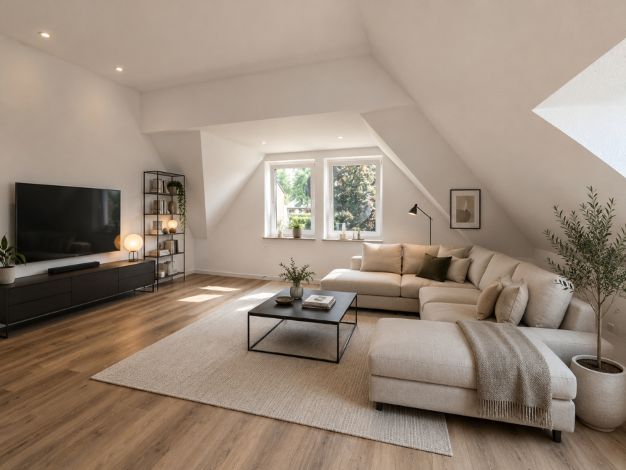 Einrichtungsbeispiel Wohnzimmer