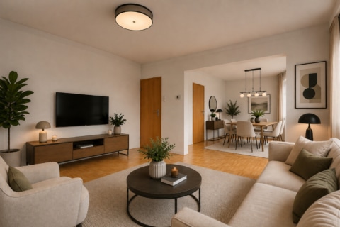 Großzügige Doppel­haus­hälfte mit großem Garten, Doppel­garage und Potenzial in Essen-Frillendorf, 45139 Essen / Frillendorf, Doppelhaushälfte