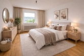 Schlafzimmer  (Möblierungsbeispiel)