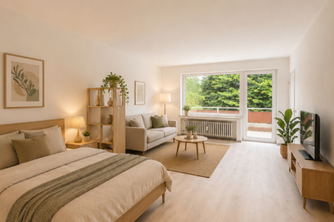 Grün wohnen, stadtnah leben, 45289 Essen / Burgaltendorf, Etagenwohnung