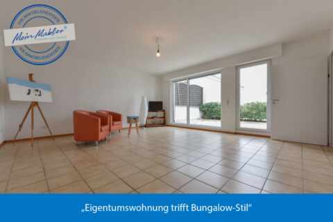 Eigen­tums­wohnung trifft Bungalow-Stil, 45219 Essen / Kettwig, Etagenwohnung