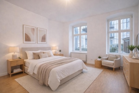 Stilvoll wohnen im histo­ri­schen Altbau – moder­ni­siert und bezugsbereit, 10439 Berlin, Erdgeschosswohnung