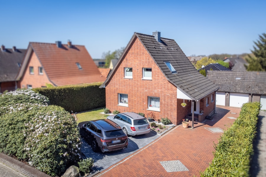 Frontansicht Bestandshaus