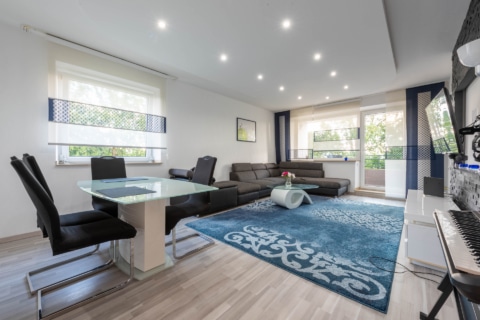 Stilvolle 3,5-Zimmer-Wohnung mit Panoramaausblick, 45131 Essen / Rüttenscheid, Etagenwohnung